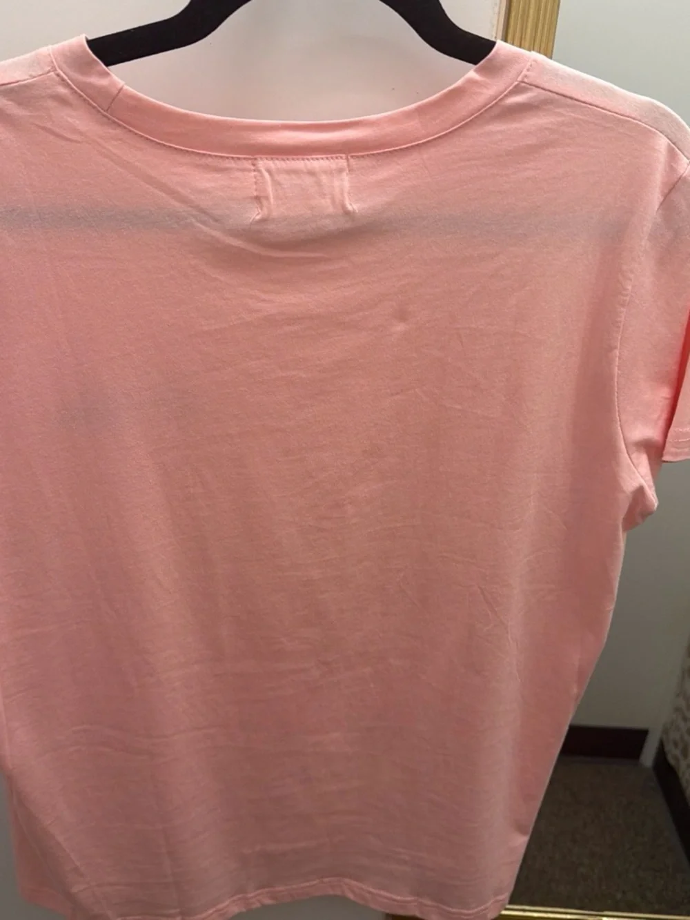 NWT Light Pink Ciao Bella Embroidered Short Sleeve Tee | S/M